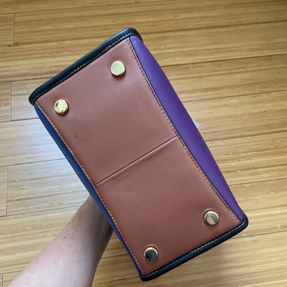 Jeff Wan Hampton Tote 22 in Leather Rainbow - Picture 9 of 12